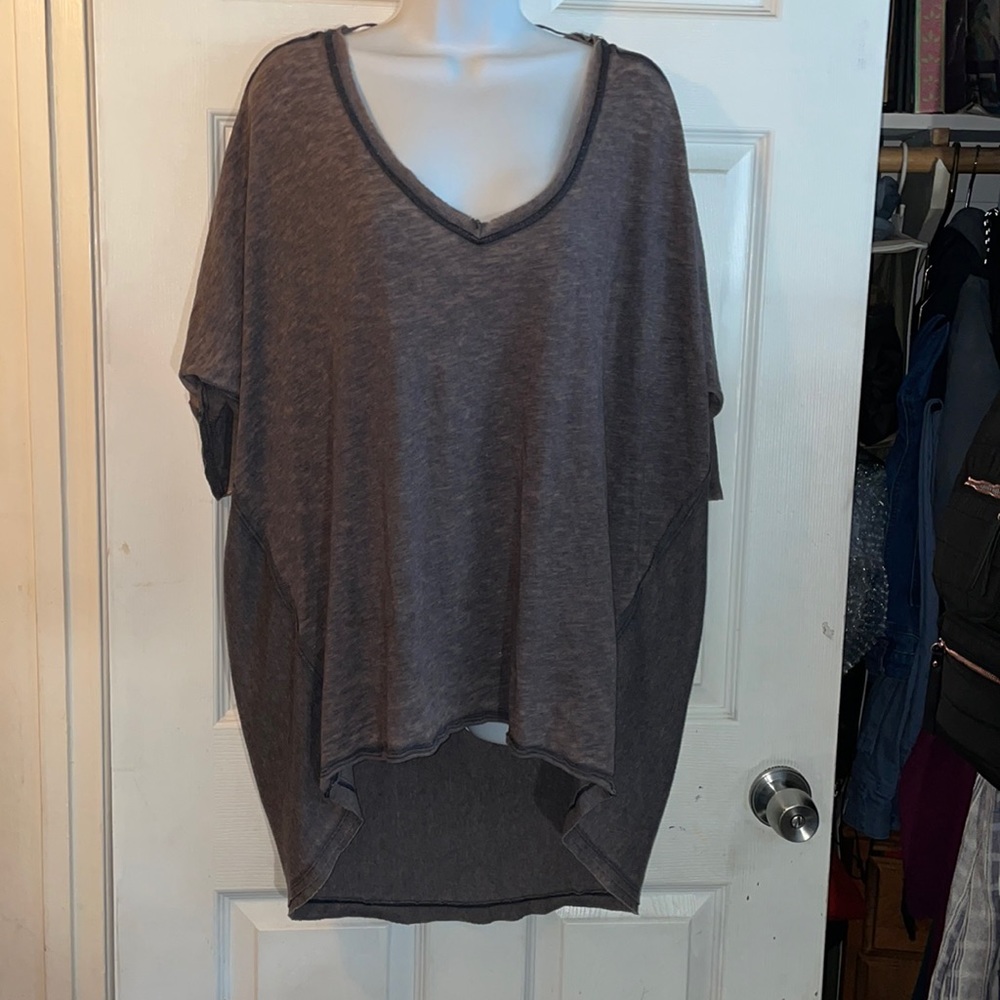 We the free extra small oversized top